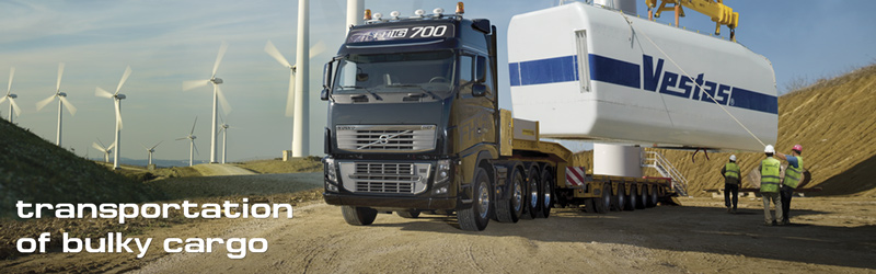 transportation of bulky cargo